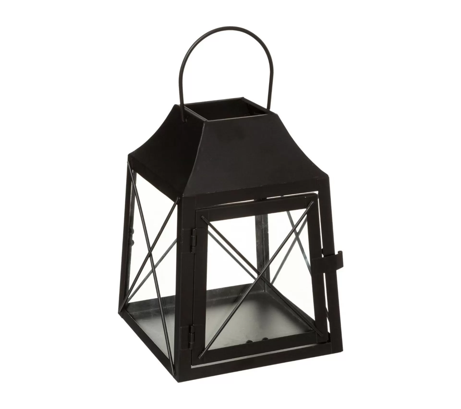 Outlet ATMOSPHERA Lanterne En Metal Et Verre H 19 Cm