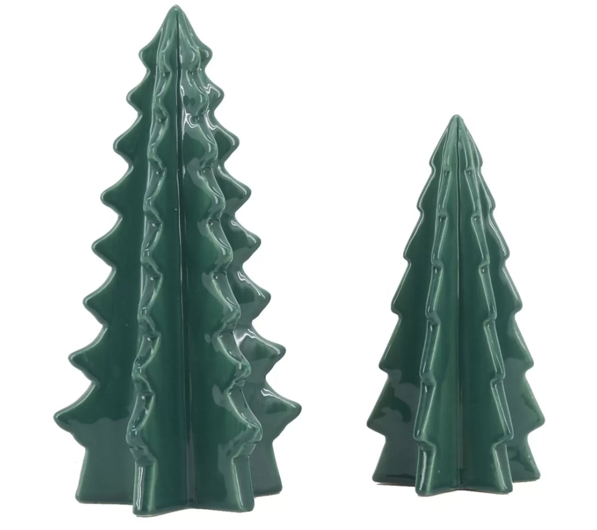 Cheap AUBRY GASPARD Duo De Sapins En Ceramique Verts