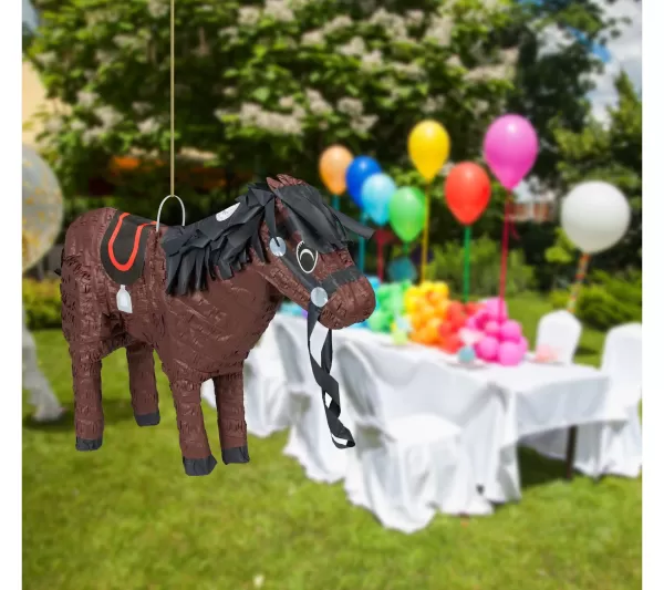 RELAXDAYS Anniversaire Et Autres Fêtes^ Pinata Cheval En Lot De 4