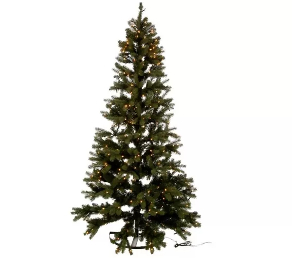 * Sapin Et Accessoire^Sapin De Noël A Led "Demi Mural" 225Cm Vert